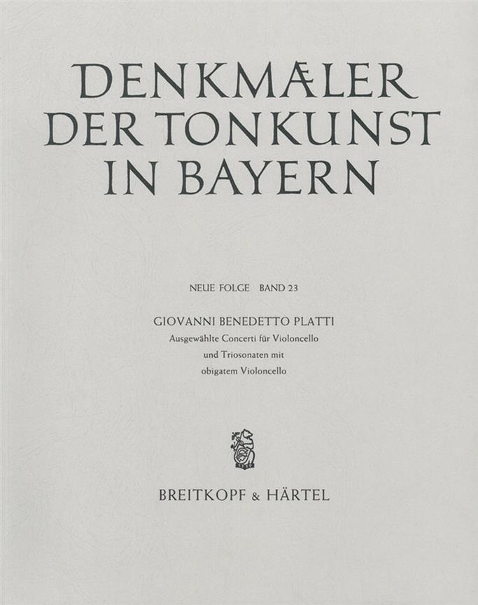 Ausgewählte Concerti für Violoncello